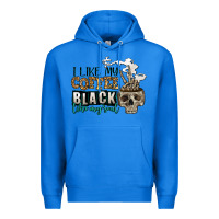 True Royal i like my coffee black like my soul Premium Hoodie - Jasminsmagicworld