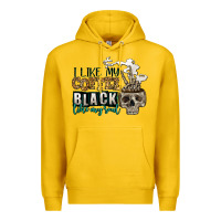 Lemon i like my coffee black like my soul Premium Hoodie - Jasminsmagicworld