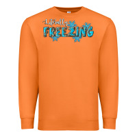 Carrot literally freezing winter Premium Sweatshirt - RanaPortraitStore