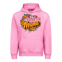 Fuchsia Pink thankful mama Urban Hoodie - JahusDesignShop