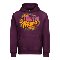 Mauve Wine thankful mama Urban Hoodie - JahusDesignShop