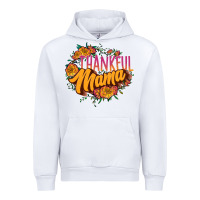 White thankful mama Urban Hoodie - JahusDesignShop