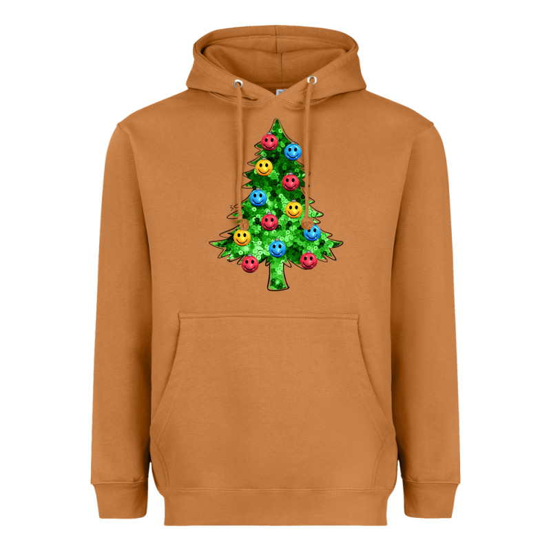 Sequin's Christmas Tree Heavyweight Hoodie by Zillion Design Studio | Teevron