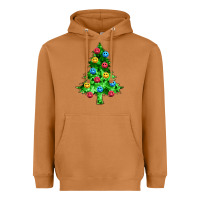 Meerkat sequin's christmas tree Heavyweight Hoodie - Zillion Design Studio