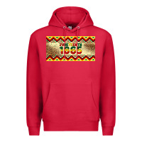 Cardinal juneteenth 1865 leopard licence plate template Premium Hoodie - Artiststas