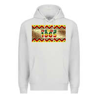 Dove Grey juneteenth 1865 leopard licence plate template Premium Hoodie - Artiststas