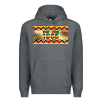 Rock juneteenth 1865 leopard licence plate template Premium Hoodie - Artiststas