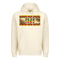 Sandshell juneteenth 1865 leopard licence plate template Premium Hoodie - Artiststas