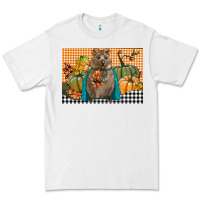White Fall Quokka Premium Tee - LillyAllenDesigns