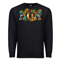Black western mom Premium Sweatshirt - texasbilliewilder
