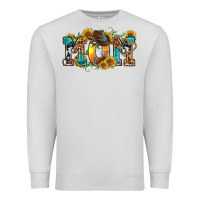 Dove Grey western mom Premium Sweatshirt - texasbilliewilder