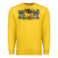 Lemon western mom Premium Sweatshirt - texasbilliewilder