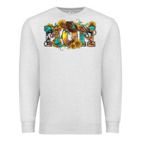 Oatmeal Heather western mom Premium Sweatshirt - texasbilliewilder