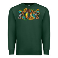 Sports Green western mom Premium Sweatshirt - texasbilliewilder