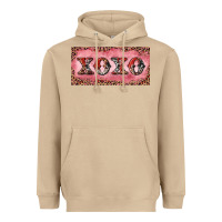 Mushroom Xoxo cowhide and leopard Heavyweight Hoodie - RanaPortraitStore