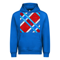 Cobalt Glitter 4th Of July Seamless Pattern Urban Hoodie - BundleAndBundleShop