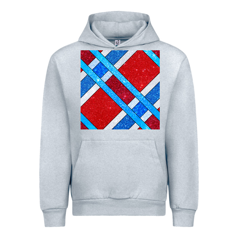 Glitter 4th Of July Seamless Pattern Urban Hoodie by BundleAndBundleShop | Teevron