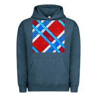 Pigment Midnight Navy Glitter 4th Of July Seamless Pattern Urban Hoodie - BundleAndBundleShop