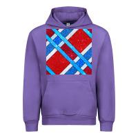 Tulip Glitter 4th Of July Seamless Pattern Urban Hoodie - BundleAndBundleShop