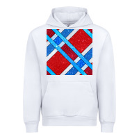 White Glitter 4th Of July Seamless Pattern Urban Hoodie - BundleAndBundleShop