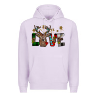 Lilac love christmas Premium Hoodie - JahusDesignShop