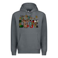 Rock love christmas Premium Hoodie - JahusDesignShop