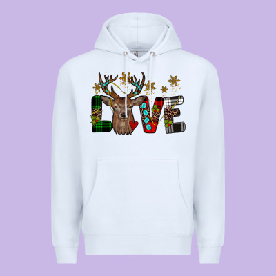 Love Christmas Premium Hoodie Designed By Jahusdesignshop