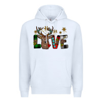 White love christmas Premium Hoodie - JahusDesignShop