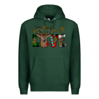 Sports Green love christmas Premium Hoodie - JahusDesignShop