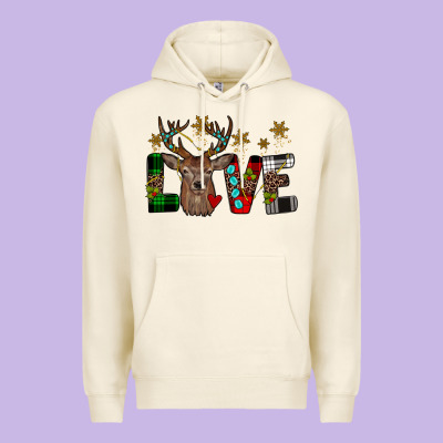 Love Christmas Premium Hoodie Designed By Jahusdesignshop