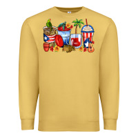Antique Gold puerto rico coffee cups Premium Sweatshirt - Zillion Design Studio