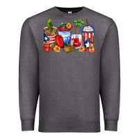 Charcoal Heather puerto rico coffee cups Premium Sweatshirt - Zillion Design Studio