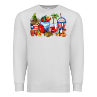 Dove Grey puerto rico coffee cups Premium Sweatshirt - Zillion Design Studio