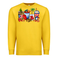Lemon puerto rico coffee cups Premium Sweatshirt - Zillion Design Studio