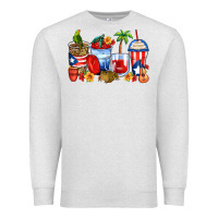Oatmeal Heather puerto rico coffee cups Premium Sweatshirt - Zillion Design Studio