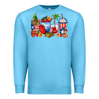 Ocean Blue puerto rico coffee cups Premium Sweatshirt - Zillion Design Studio
