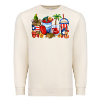 Sandshell puerto rico coffee cups Premium Sweatshirt - Zillion Design Studio