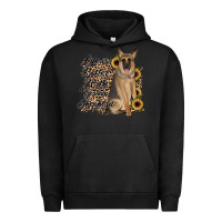 Pigment Black Life is better with a German Shepherd Urban Hoodie - JahusDesignShop