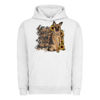 Pigment Lunar Rock Life is better with a German Shepherd Urban Hoodie - JahusDesignShop