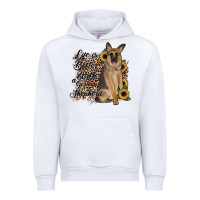 White Life is better with a German Shepherd Urban Hoodie - JahusDesignShop