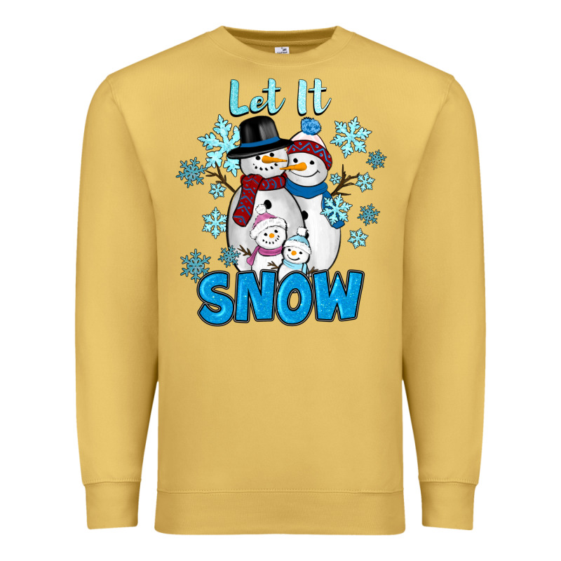 Let It Snow Premium Sweatshirt by RanaPortraitStore | Teevron