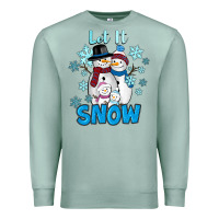 Seafoam let it snow Premium Sweatshirt - RanaPortraitStore