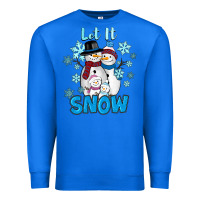 True Royal let it snow Premium Sweatshirt - RanaPortraitStore