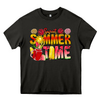 Asphalt Sweet Summer Time Heavy Core Tee - CowhideDigitalArt