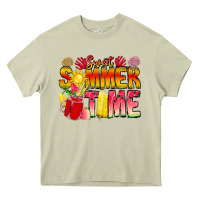 Mossy Sweet Summer Time Heavy Core Tee - CowhideDigitalArt