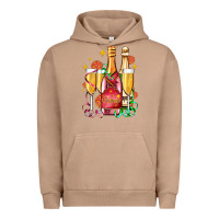 Pigment Burro new year party champagne Urban Hoodie - AdoDesignShop