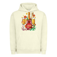 Pigment Pistachio new year party champagne Urban Hoodie - AdoDesignShop