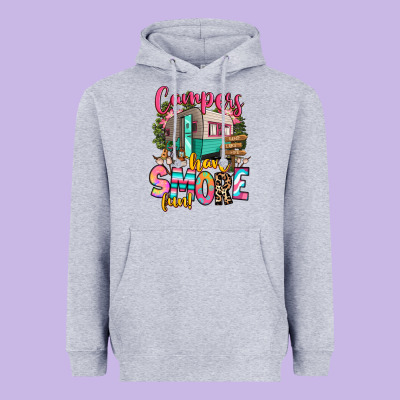 Heavyweight Hoodie campers have smore fun