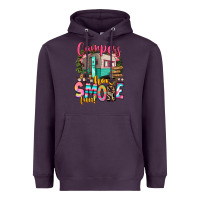 Plum campers have smore fun Heavyweight Hoodie - RanaPortraitStore