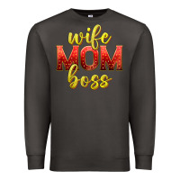 Smoke wife mom boss Premium Sweatshirt - texasbilliewilder